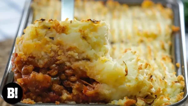 Lentil Shepherd's Pie 