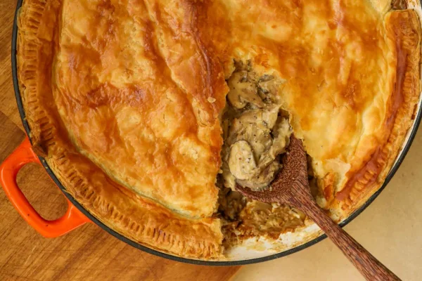 Miso Mushroom Pie