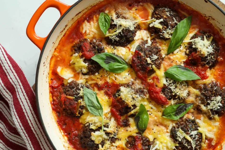 Mushroom and Lentil Meatballs