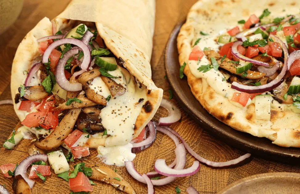 Mushroom Shish Kebabs — a plant-based Mediterranean recipe by BOSH!