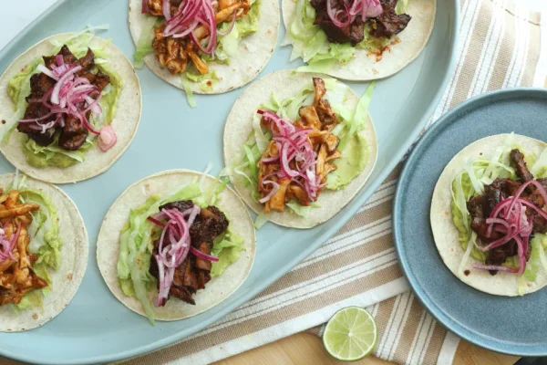 Mushroom Tacos Two Ways