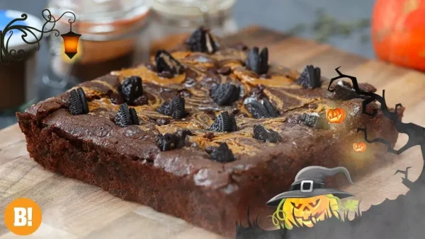 Naughty Pumpkin Brownies