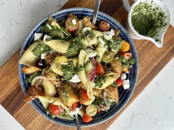 Panzanella Pasta Salad