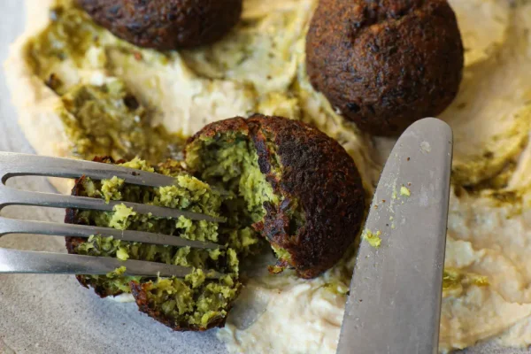 Pesto Falafel