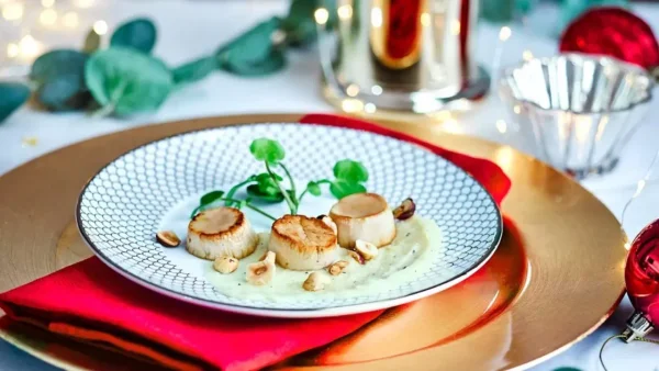 Plant-based Scallops