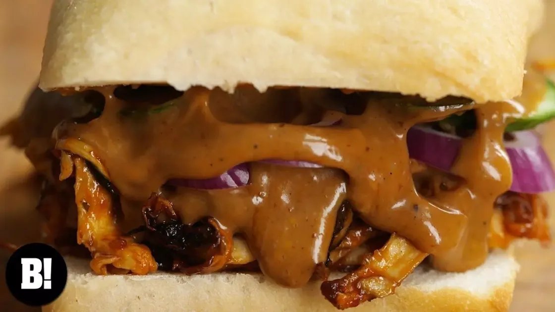 Pulled 'Pork' Sandwich — a plant-based British recipe by BOSH!