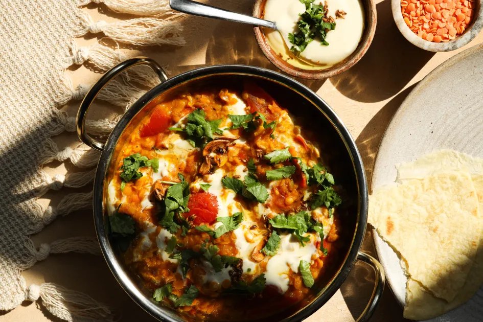 Quick and Easy Tomato Dal