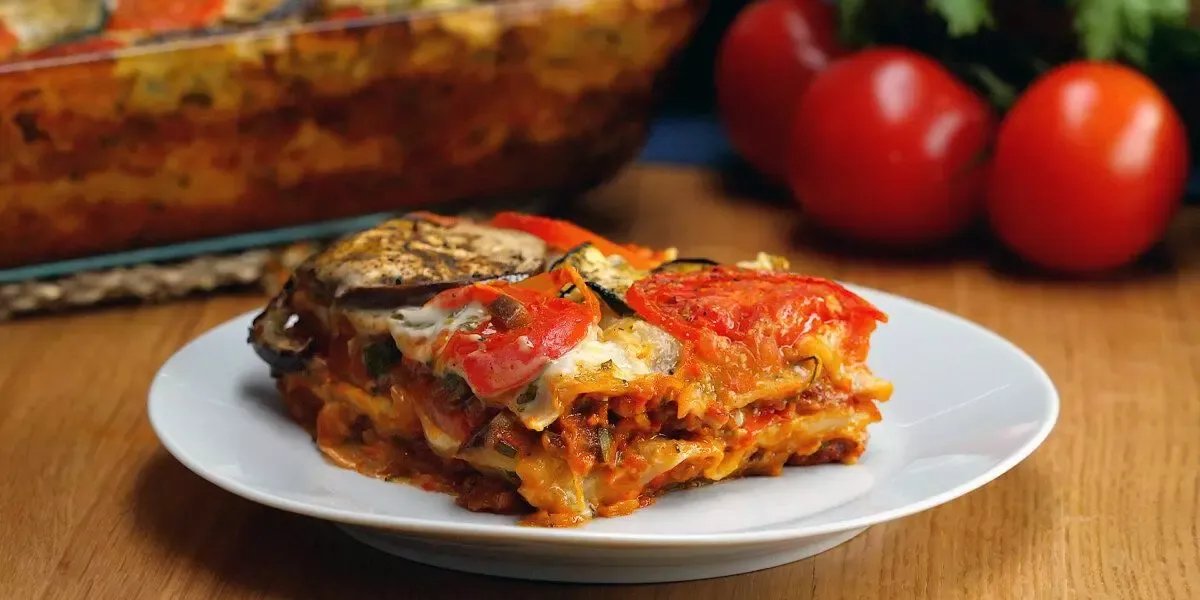 Ratatouille Lasagne — a plant-based Italian recipe by BOSH!