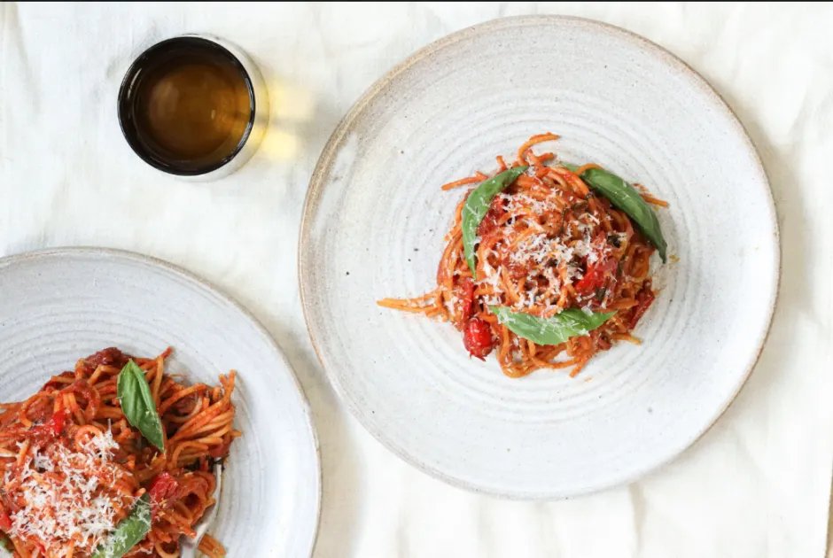 Roast Pan Pasta — a plant-based Italian recipe by BOSH!