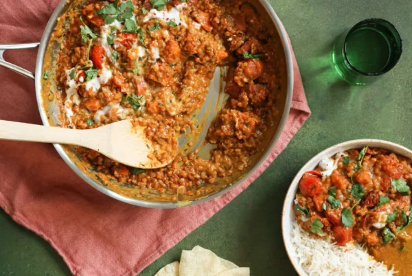 Roast Sweet Potato Dahl