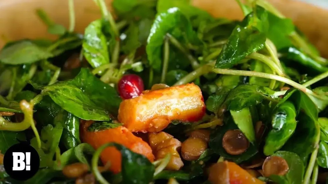 Roast Veggie and Lentil Salad — a plant-based British recipe by BOSH!