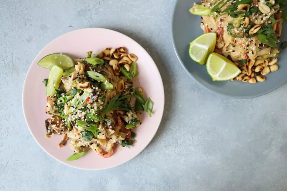 Satay Stir Fry — a plant-based British recipe by BOSH!