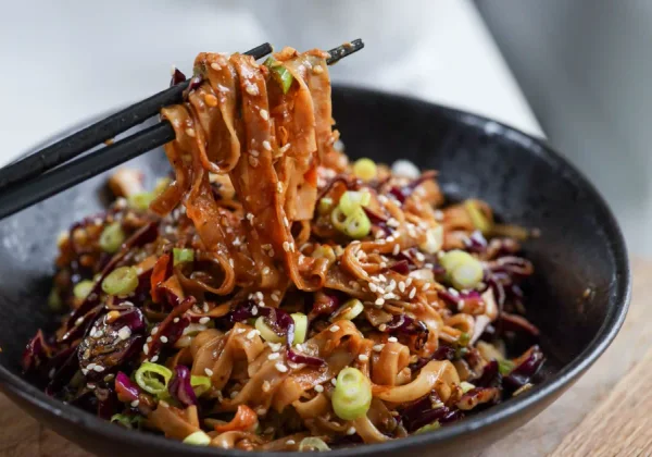 Sizzling Sichuan Miso Noodles