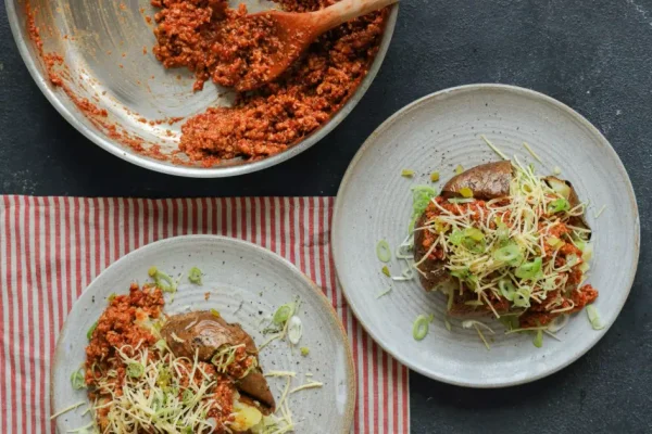 Sloppy Joe Jacket Potatoes