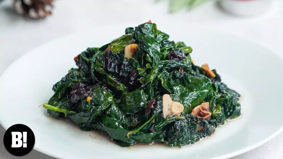 Spiced Cranberry Cavolo Nero — a plant-based British recipe by BOSH!