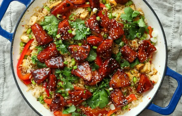 Sticky Pineapple Rice