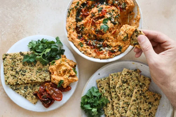 Sun-Dried Tomato Hummus