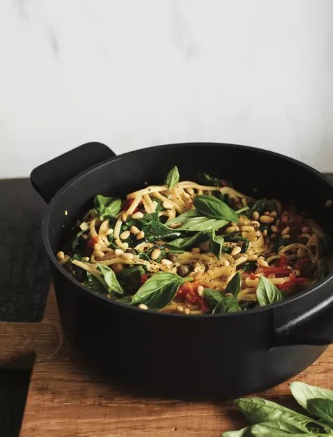 Super Simple Spaghetti — a plant-based Italian recipe by BOSH!