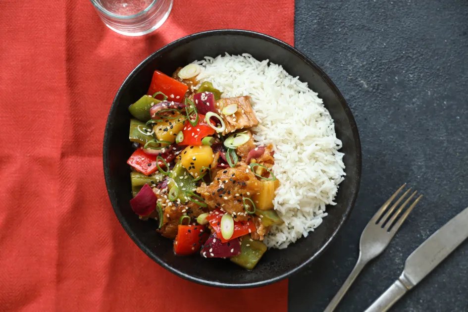 Sweet and Sour Jackfruit — a plant-based Other recipe by BOSH!