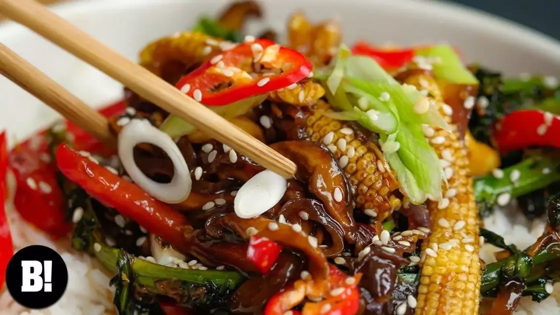 Easy Sweet 'n' Sticky Stir Fry Recipe - BOSH!