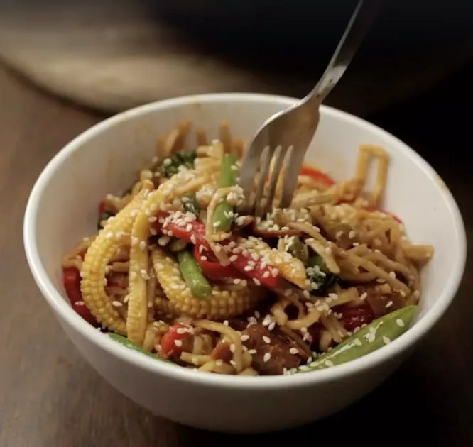 Ten Veg Hoisin Noodles — a plant-based Other recipe by BOSH!