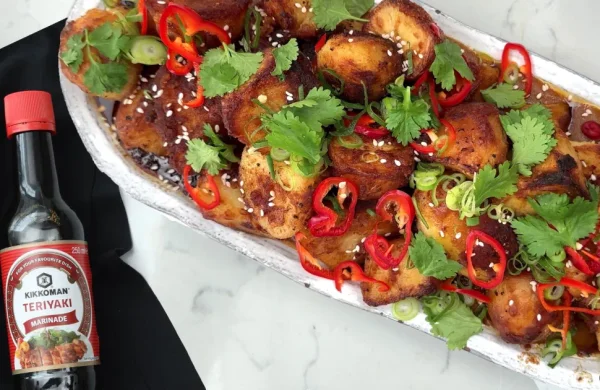 Teriyaki Roasties With Katsu Curry