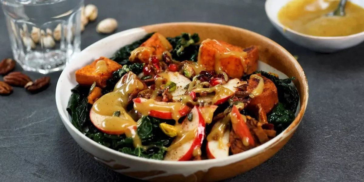 Thanksgiving Salad — a plant-based American recipe by BOSH!