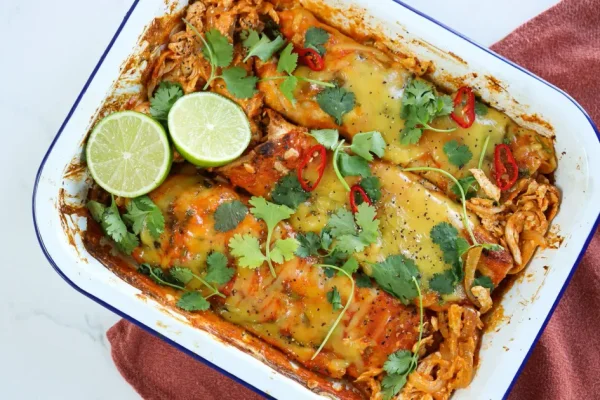 Tofu Enchilada Bake