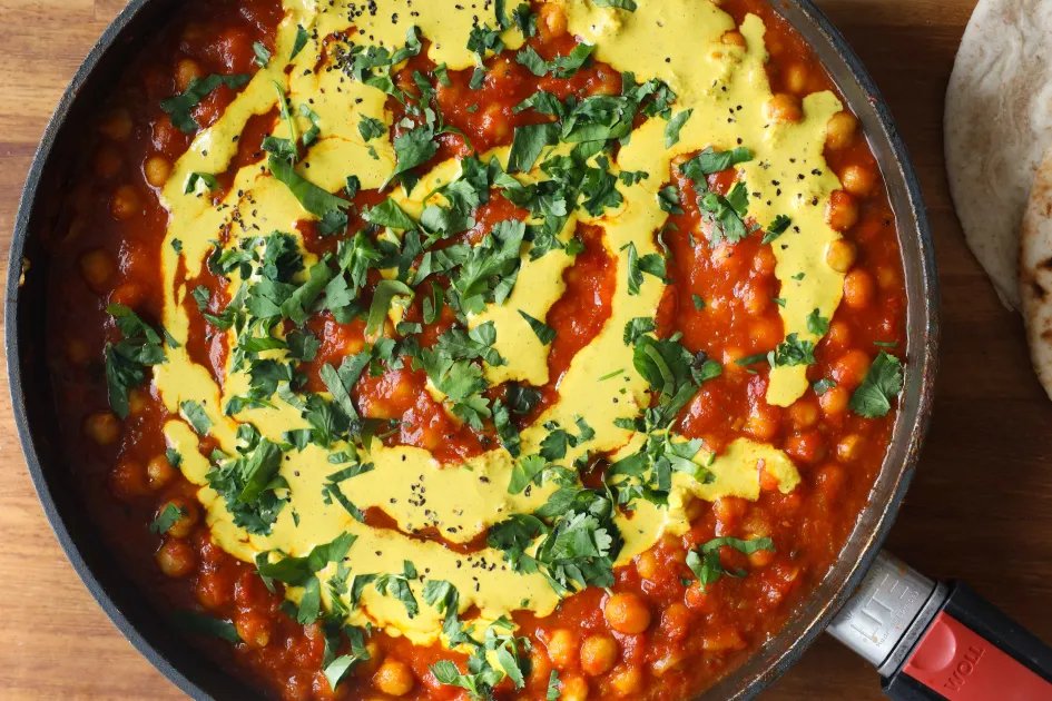 Tomato Chickpea Curry