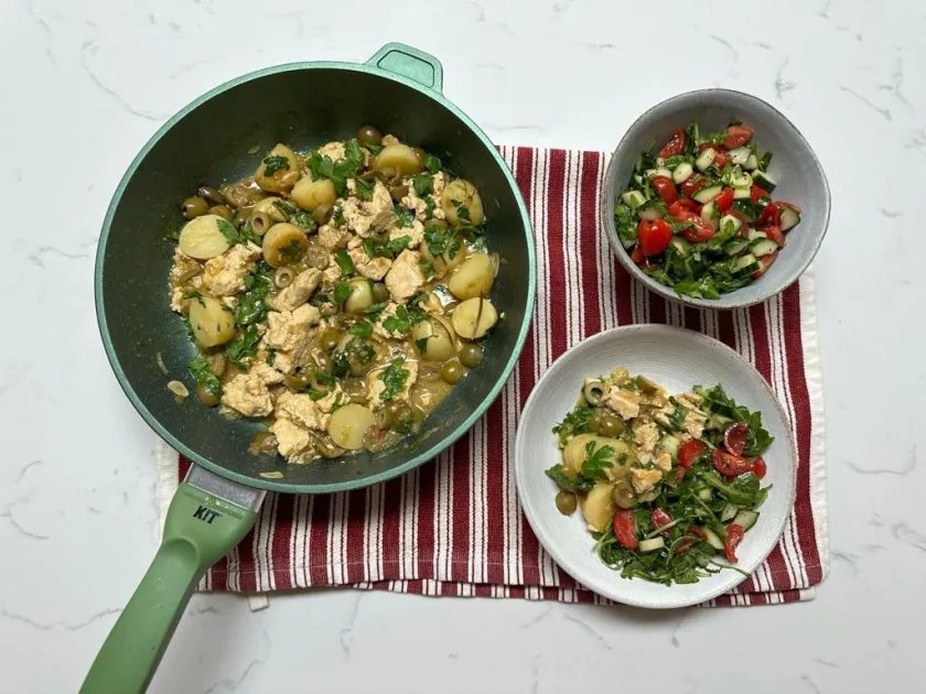 Traditional Pastrovici Tofu — a plant-based Mediterranean recipe by BOSH!