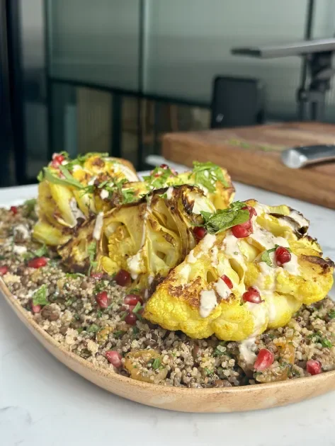 Turmeric Cauliflower Grains