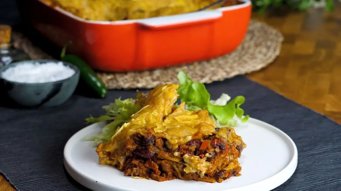 Ultimate Chilli Lasagne — a plant-based Italian recipe by BOSH!