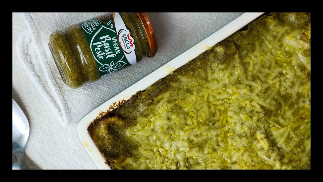 Vegan Pesto Lasagne
