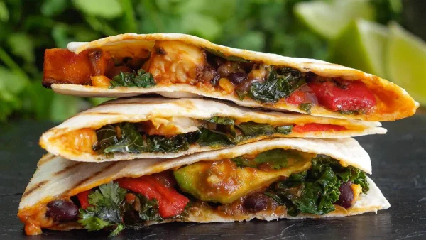 Veg-Packed Quesadilla