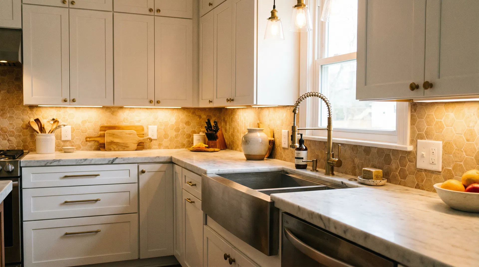 Quality kitchen renovation plumbing work