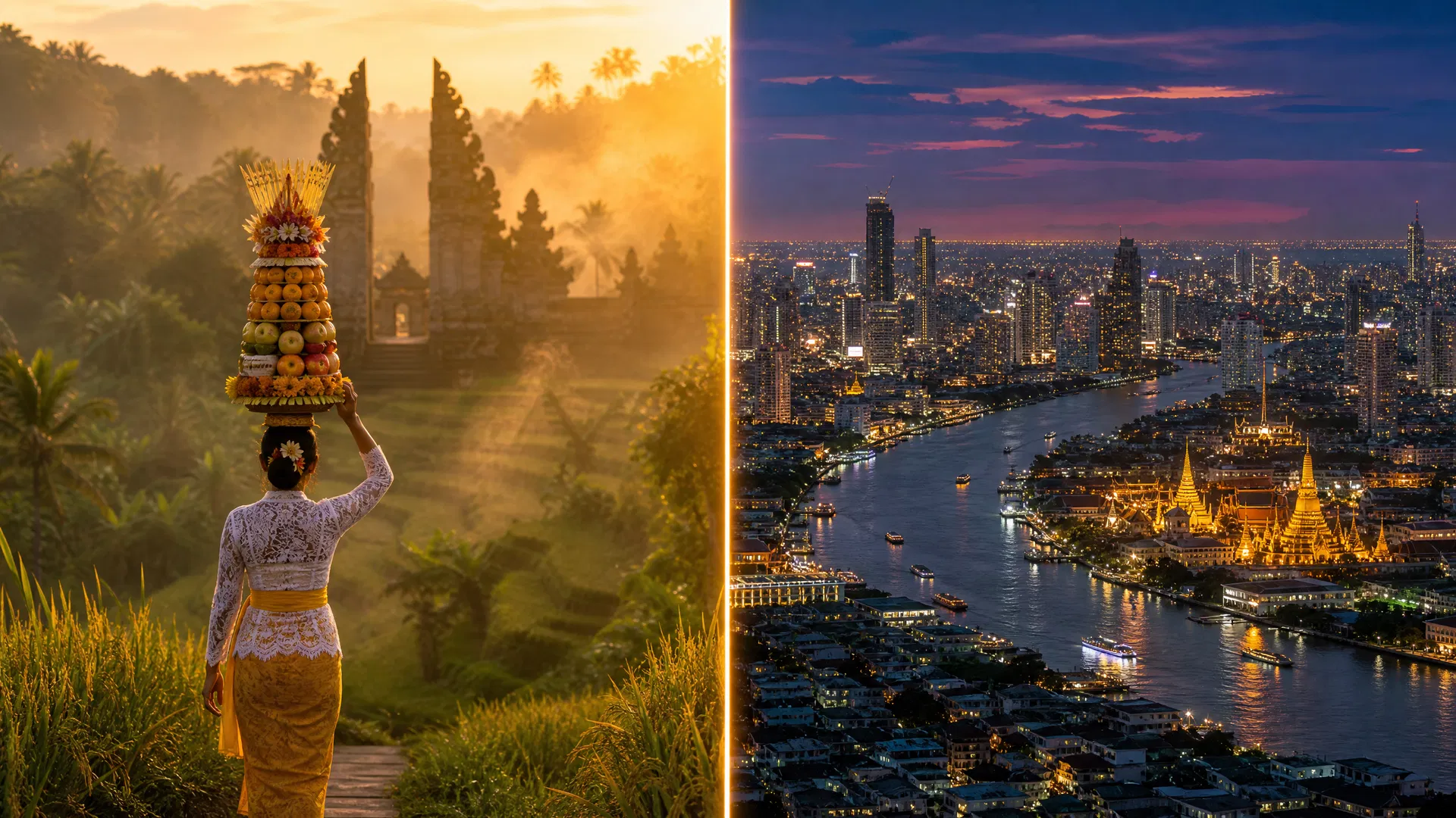 Bali Transforms You. Thailand Expands You. That's the Entire Difference.