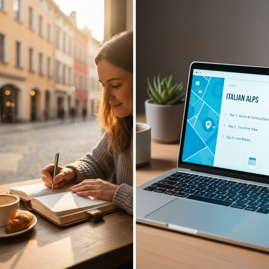 Human Travel Planning vs. AI Travel Planning: Why the Best Trips Use Both