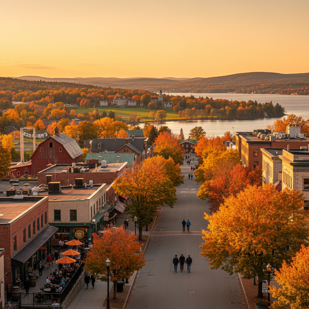 Burlington, Vermont: 4-Day Fall Foliage & Craft Beer Couples Escape