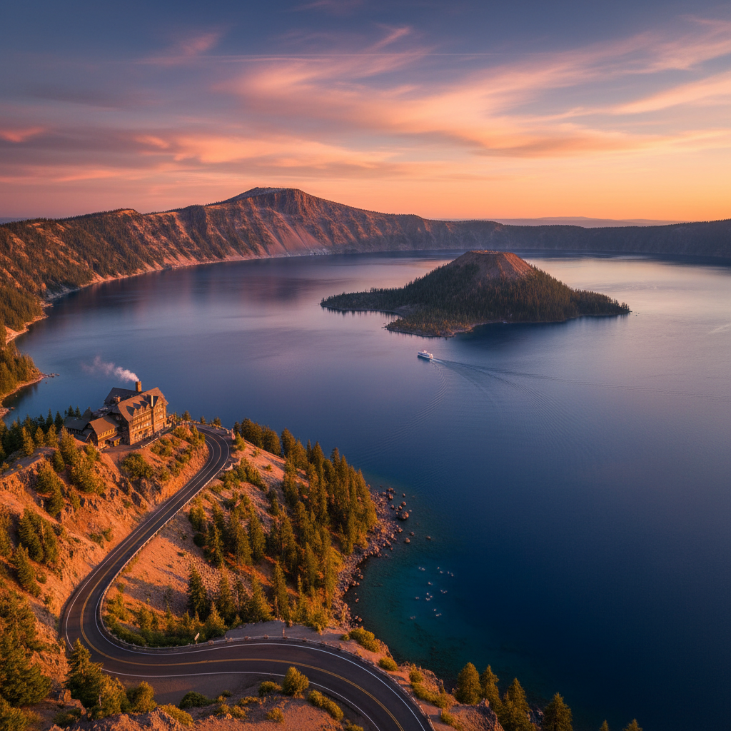 Crater Lake National Park, Oregon, USA travel guide