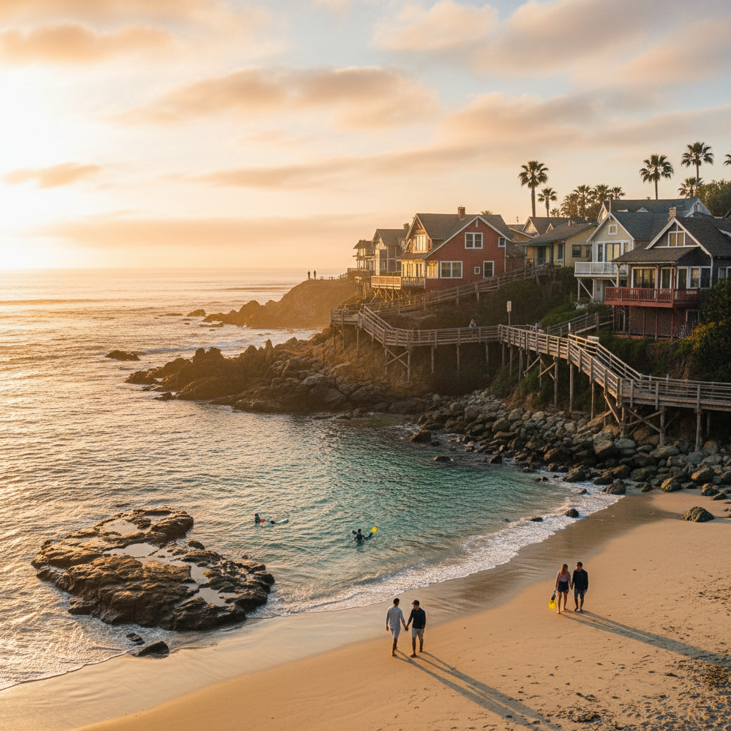 Crystal Cove, California, USA travel guide