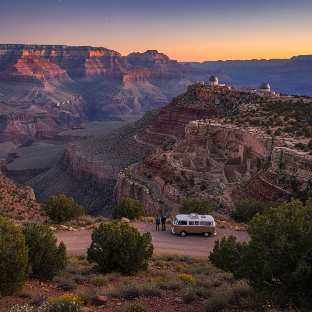 Flagstaff Couples Adventure: 3-Day Grand Canyon, Stargazing & Mountain Escape
