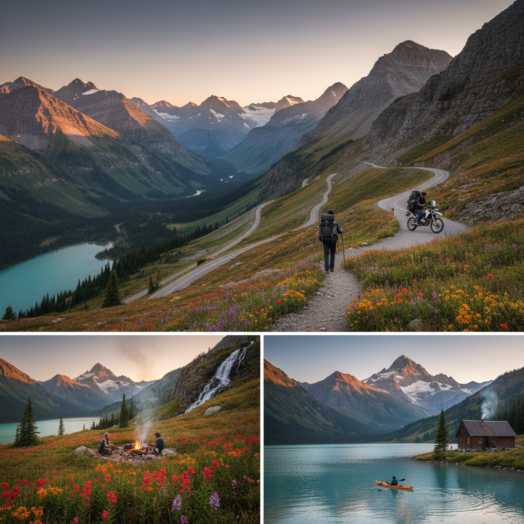 Glacier National Park: 7-Day Solo & Couples Adventure Hiking & Wildlife Guide