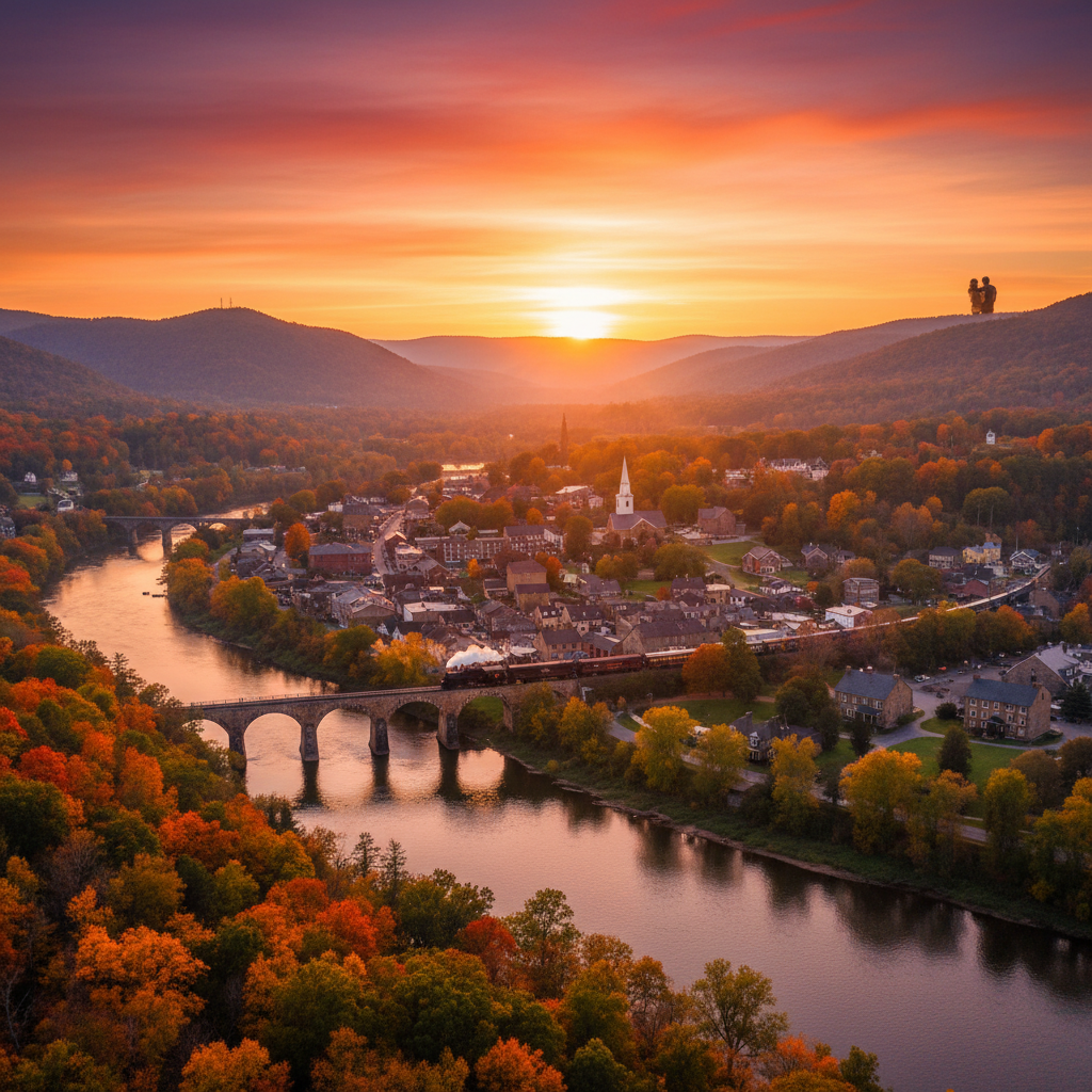 Harpers Ferry, West Virginia, USA travel guide