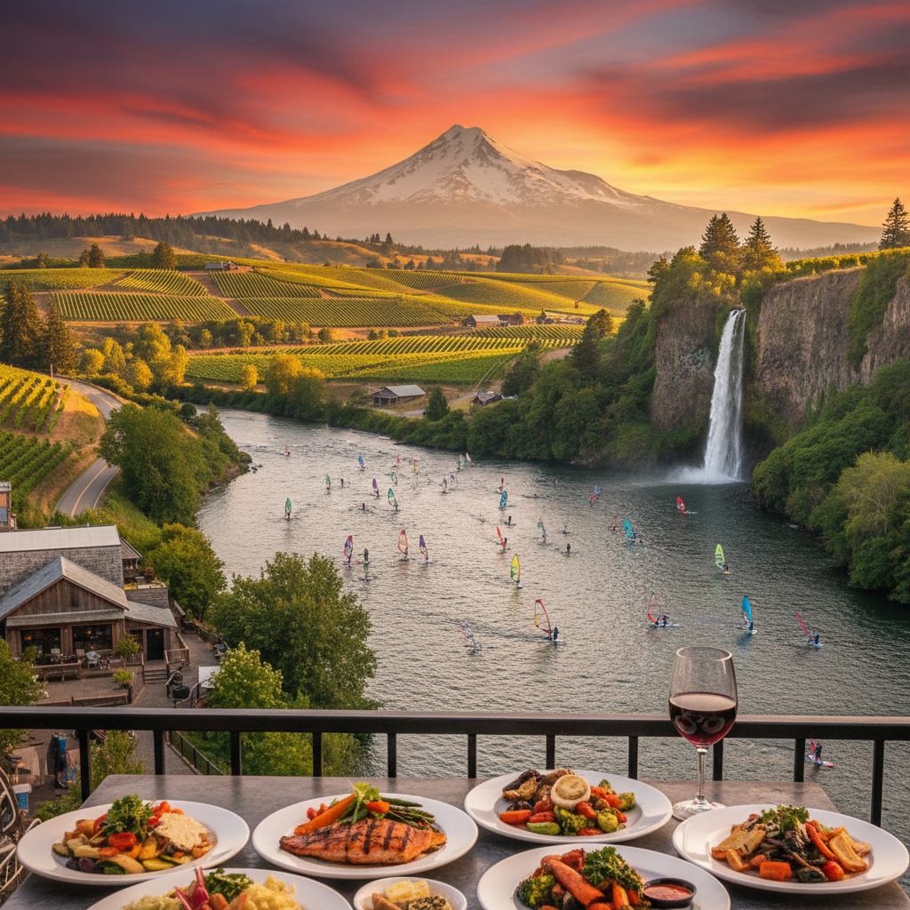 Hood River, Oregon, USA travel guide