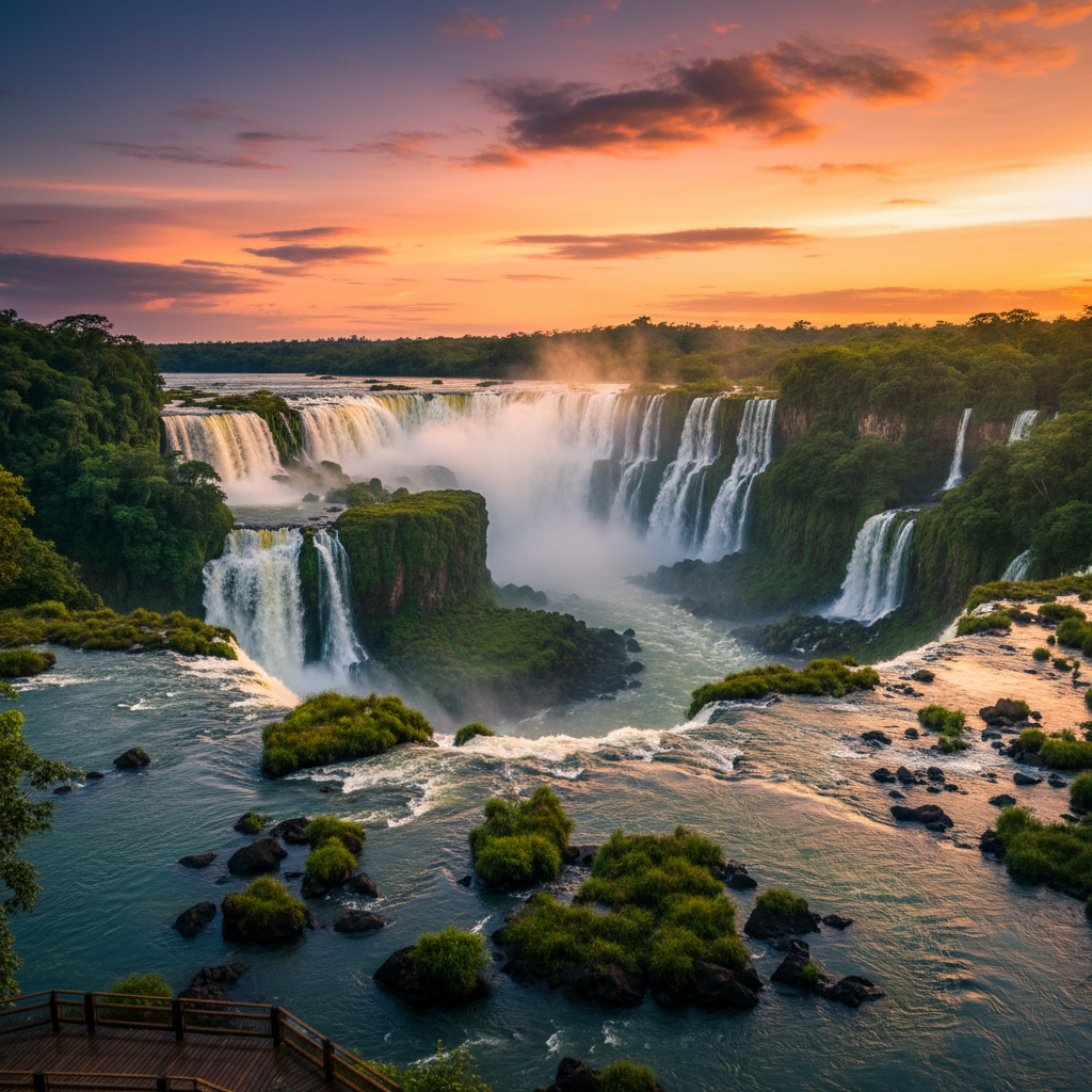 Iguazú Falls, Argentina & Brazil