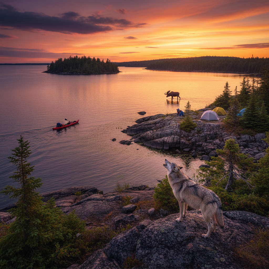 Isle Royale National Park, Michigan, USA travel guide