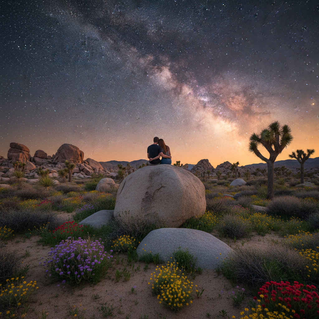Joshua Tree Couples Adventure: 7 Days of Stargazing & Desert Wonders