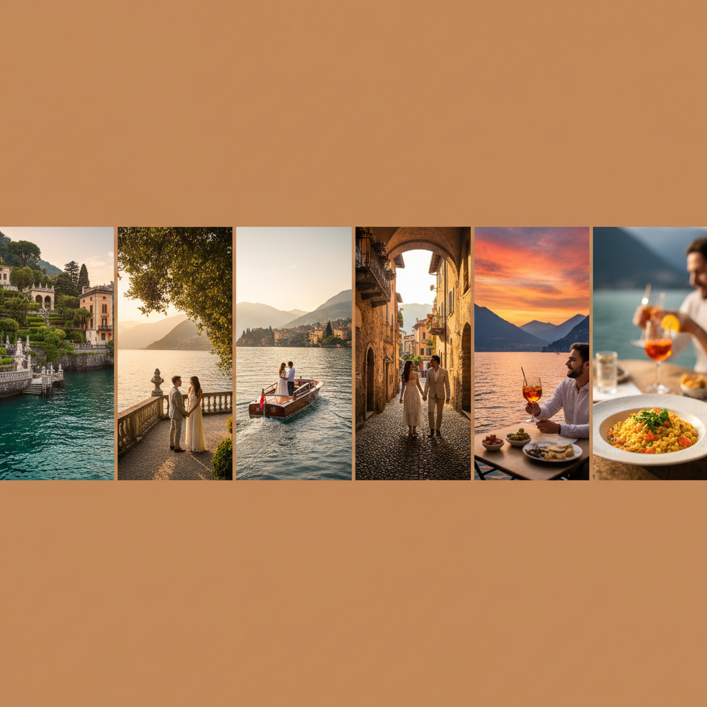 3-Day Romantic Lake Como Itinerary for Couples: Villas, Boats & Sunset Aperitivo