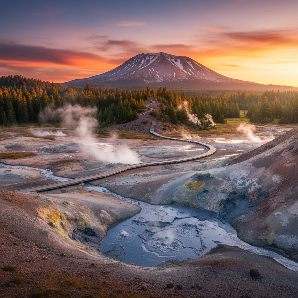 Lassen Volcanic National Park, California, USA travel guide