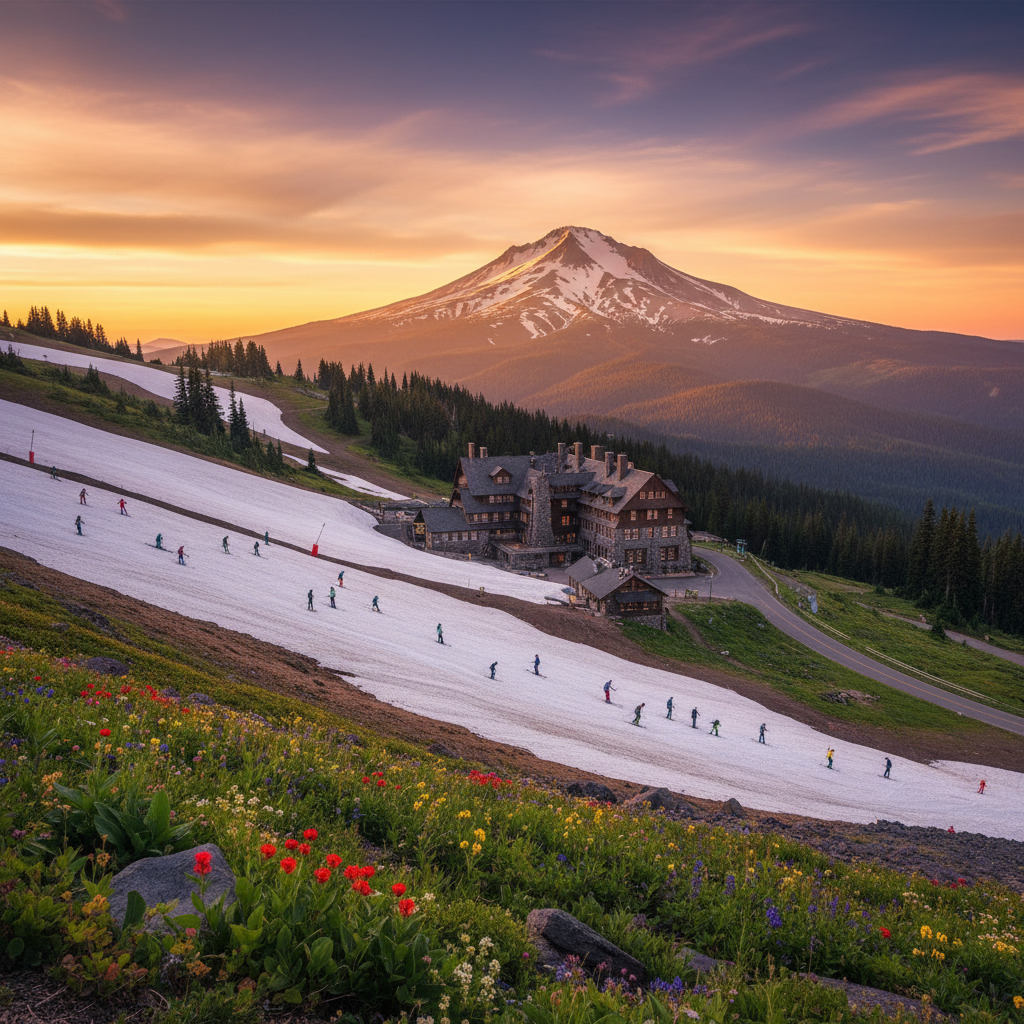 Mount Hood Meadows & Timberline Lodge, Mount Hood, Oregon, USA travel guide